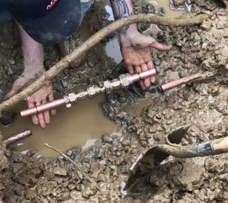 Water Line Replacement in Greenwood, MO